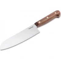 Кухонный нож Boker Cottage-Craft Santoku, сталь С75, рукоять дерево купить в Туле