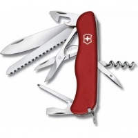 Мультитул Victorinox Outrider 0.8513, сталь X50CrMoV15, рукоять нейлон, красный купить в Туле