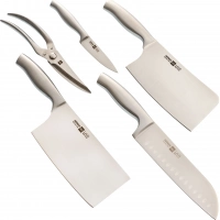 Набор кухонных ножей на подставке HuoHou 6-Piece Stainless Steel Kitchen Knife Set купить в Туле