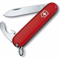 Нож перочинный Victorinox Bantam, сталь X55CrMo14, рукоять Cellidor®, красный купить в Туле