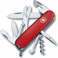 Нож перочинный Victorinox Climber, сталь X55CrMo14, рукоять Cellidor®, красный купить в Туле