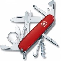 Нож перочинный Victorinox Explorer, сталь X55CrMo14, рукоять Cellidor®, красный купить в Туле