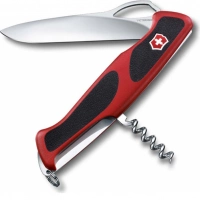 Нож перочинный Victorinox RangerGrip 63, сталь X55CrMo14, рукоять полиамид, красно-чёрный купить в Туле