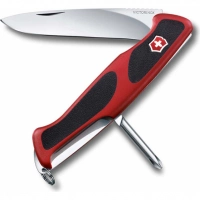 Нож перочинный Victorinox RangerGrip, сталь X50CrMoV15, рукоять нейлон, красно-чёрный купить в Туле