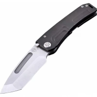 Складной нож Medford Marauder Tanto, сталь S35VN, рукоять титановый сплав PVD, чёрный купить в Туле