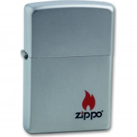 Зажигалка ZIPPO Satin Chrome, латунь с ник.-хром. покрыт., серебр., матовая, 36х56х12 мм купить в Туле